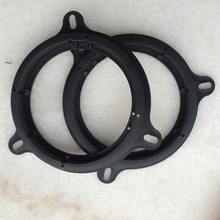 2Pcs/Lot Plastic Car Door Speaker Mount Adapter Plates Frame Suitable for Nissan Qashqai X-TRAIL Serena Kia K2 Car Accessories
