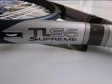 Free shipping High quality TI S5 tennis racket head Professional Carbon fiber tennis racket The racquet