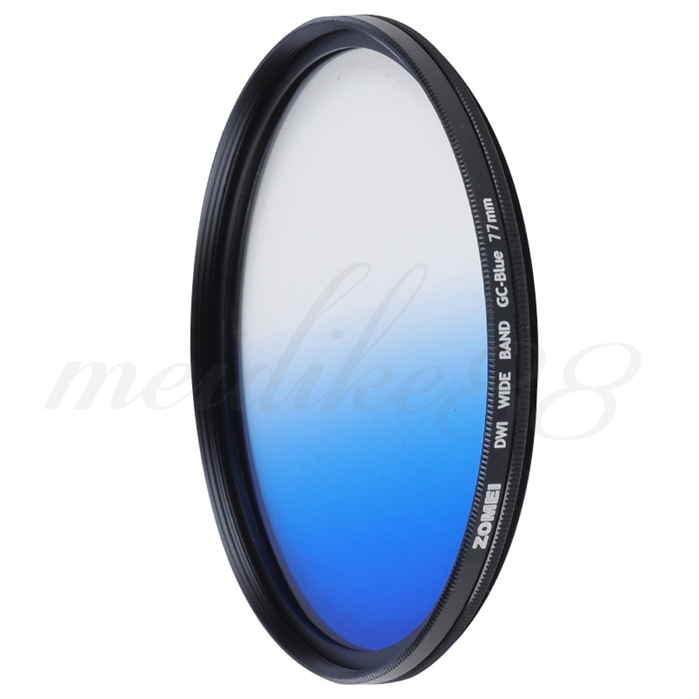 Zomei Ultra Slim Circular Gradual GC Grey Blue Orange Red Lens Filter Kit (8)