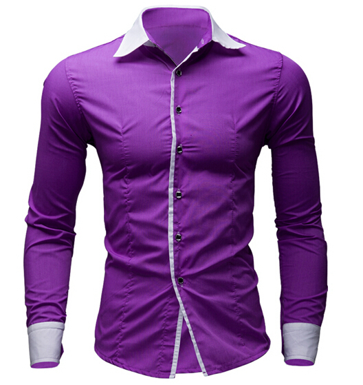          fit    camisa masculina zhy1954