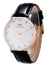 New HOT High Quality DW Watch Fashion Watches Men pu Leather Quartz Daniel Wellington watches Relojes