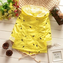 casaco infantil baby coat outwear roupa infantil feminina cute baby jacket infant girl hoody cardigan trench coat wholesale