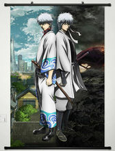 Home Decor Japanese Wall poster Scroll Gintama Sakata Gintoki Anime Cosplay W300