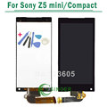 White Black For Sony Xperia Z5 Compact LCD Display with Touch Screen Digitizer For Xperia Z5