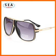 SEA vintage Square MEN sunglasses women brand designer oculos de sol feminino glasses metal lunette de soleil UV400 s0539