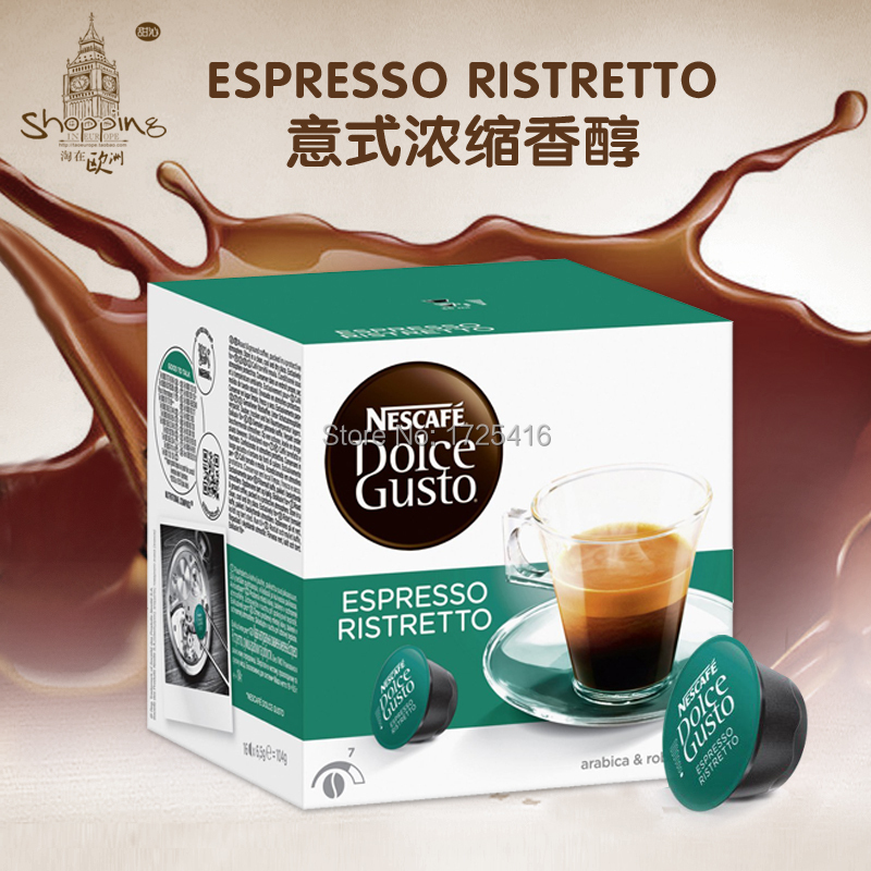 Dolce Gusto coffee capsules espresso ristretto espresso mellow free shipping