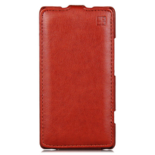 IMUCA luxury vertical leather case cover for sony xperia sp m35h c5303 c5302 flip for sony