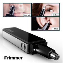 Pritech Professional Water Resistant Nose and Ear Hair Trimmer with LED Light Ultra Modern Design