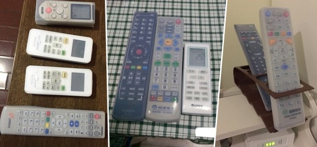 Description Picture 2 of item1PC Silicone TV Remote Control Cover Case Video Audio Air Condition Remote Control Protector Pouch Waterproof Protective Cover