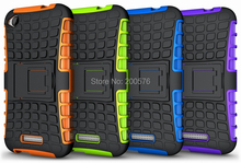 Mix Color TPU&PC Heavy Duty armor stand case for HTC Desire 320 case with stand Protective Skin Double Color Shock Prooffor #50