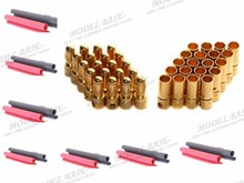 20pairs/lot 3.5mm Gold Bullet Connector Battery ESC Plug