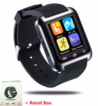 Original U80 Smartwatch For iPhone Samsung For Sony LG Android Phone BT-notification Anti-Lost MTK Smart Bluetooth Wrist Watch