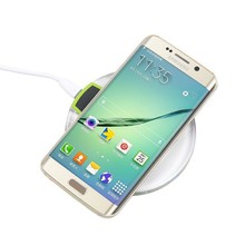 Newest Qi Wireless Charger Charging Pad for Samsung Galaxy S6 Galaxy S6 Edge Moto 360 Smart