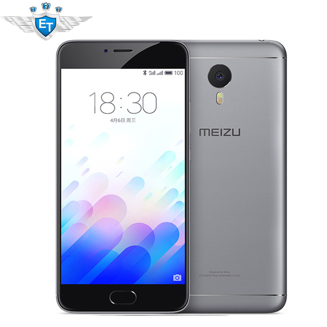 Original Meizu M3 Note 4G LTE Cell Phone Android 5.1 MTK Helio P10 Octa Core Fingerprint 4100 mAh 5.5" FHD 1920x1080 2GB 16GB