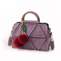 Stylish Patchwork Women Handbag Shoulder Bag Classic Design Ladies Zipper Splicing Handbag Fashion PU Handbag Shoulder
