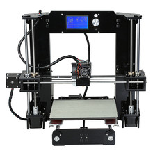 Free shipping Factory High Quality Precision Reprap Prusa i3 DIY 3d Printer kit with 8GB SD card and LCD Screen
