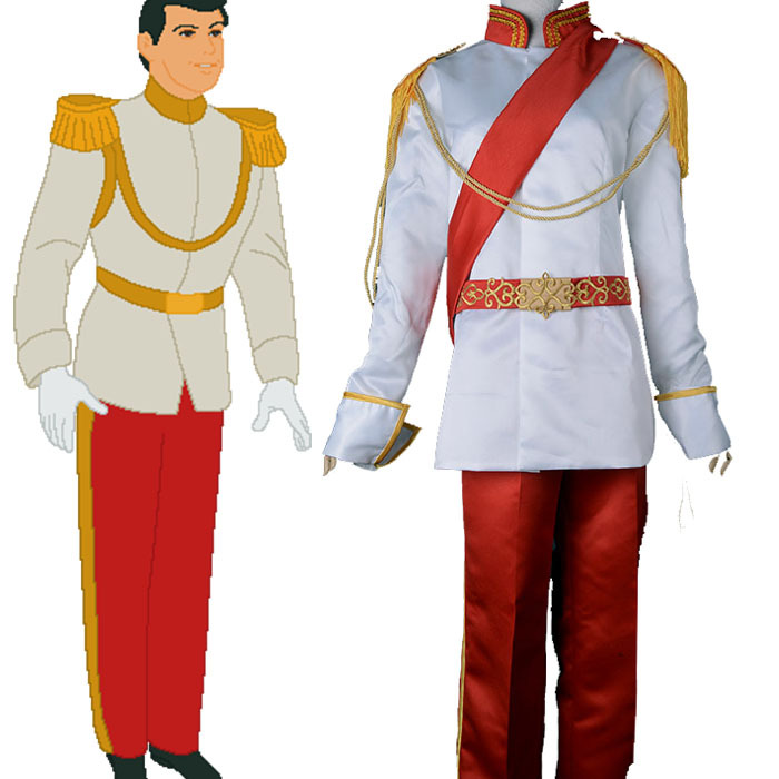 Cinderella's Prince Charming cosplay costume Royal Ball Adult Men ...