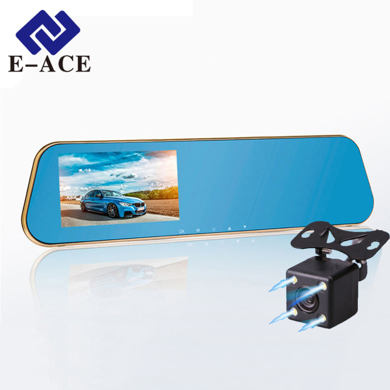 Full HD Car Dvr Digital Video Recorder Auto Blue Rear-view Dual Lens Camera Rearview Mirror Vehicle Registrar Dash Camcorder Full HD Car Dvr Digital Video Recorder Auto Blue Rear-view Dual Lens Camera Rearview Mirror Vehicle Registrar Dash Camcorder