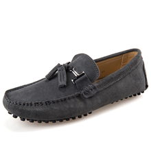 New colors Genuine Leather men flat shoes Brand Moccasins men loafers driving Peas Shoes Fashion Casual