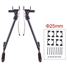 1Set HJ-1100P 4 Size Carbon Fiber Retractable Landing Gear kit Set for DJI S800/S800 EVO RC Multicopters,