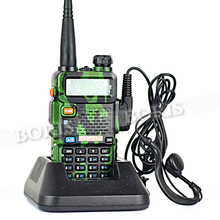 BaoFeng UV 5R Dual Band VHF 136 174MHz UHF 400 480MHz 5W 128CH Walkie Talkie Two