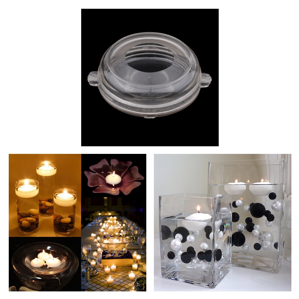 DIY Candles Floating Water Disc Candle Mould Clear Candle Craft Mold
