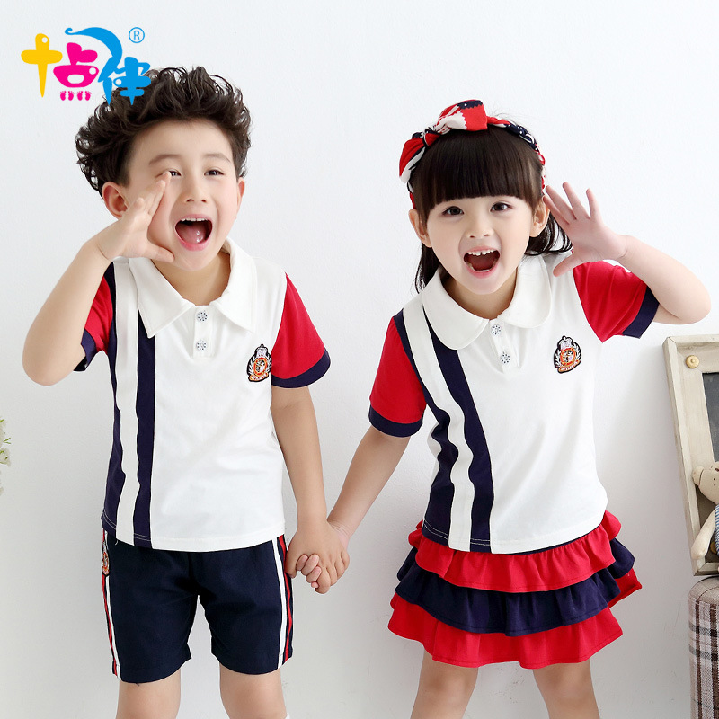 School clothes set for boys girls tennis kids sports suit summer