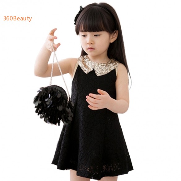 2015 New Girl Dress Vestido Infantil Baby Kids Chi...