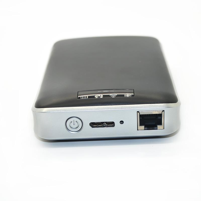 USB 3.0 Wireless External Hard Drive Wifi HDD Enclosure 2.5'' Support