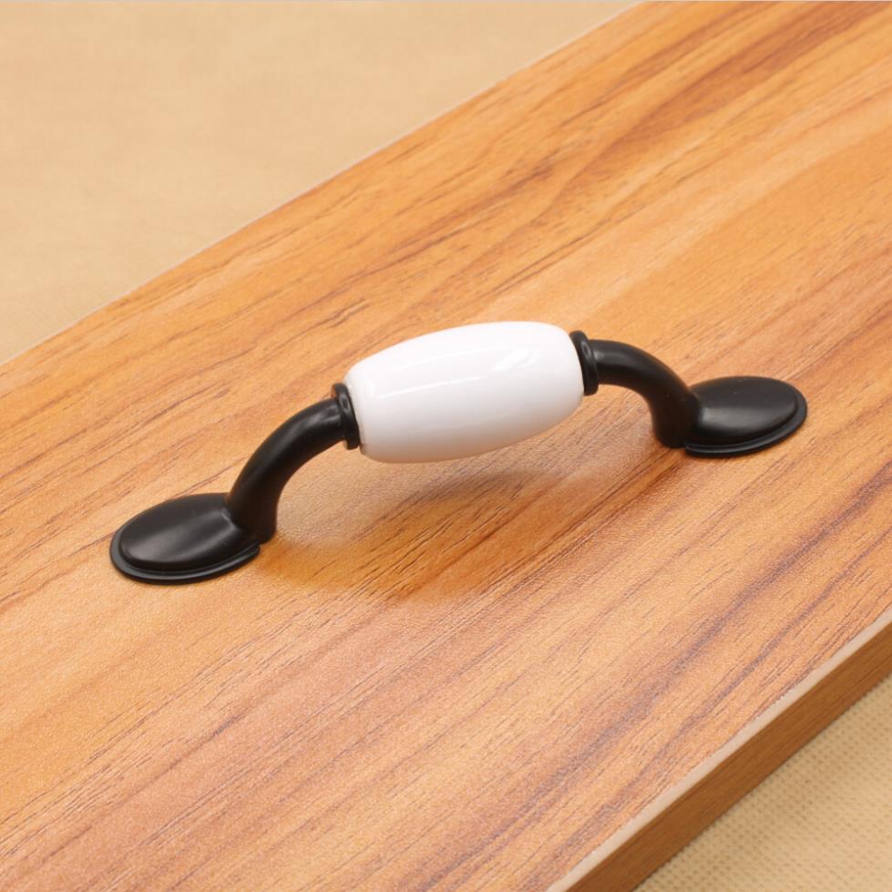 Online kopen wholesale zwarte kast knoppen pulls uit china zwarte ...
