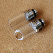 510 Drip tips Pyrex Glass Stainless Steel Drip tip Mouthpiece e cigarette tank drip tip for ego patriot Atomizer