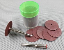 Envío gratis 40 unids/set accesorios eléctricos rueda de corte de corte de disco de corte de metal fino, plástico 25 * 2.0 * 0.6 MM