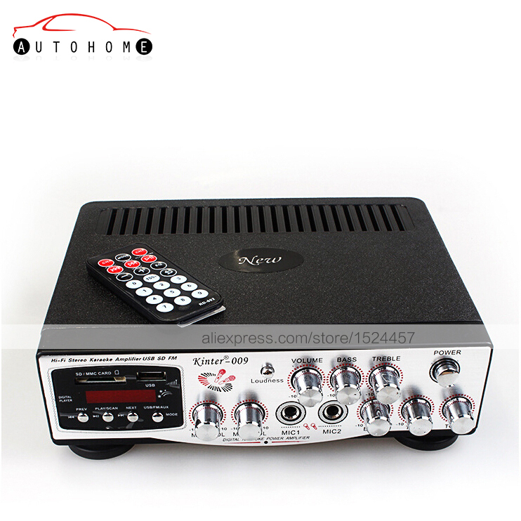 Stereo Audio Power Amplifier CAR Auto Amp USB SD FM Radio Leistungsverstärker