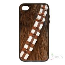 For iphone 4/4s 5/5s 5c SE 6/6s plus ipod touch 4/5/6 back skins mobile cellphone cases cover Star Wars Chewbacca Style
