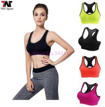 Sexy Fitness Women Sports Bra Gym Running Jogging Crop Top Tank Padded Underwear Tennis Vest Yoga Sports Bra S333