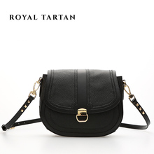 ROYAL TARTAN ladies luxury bag women leather handbags genuine leather brand shoulder bag designer handbag women messenger bags