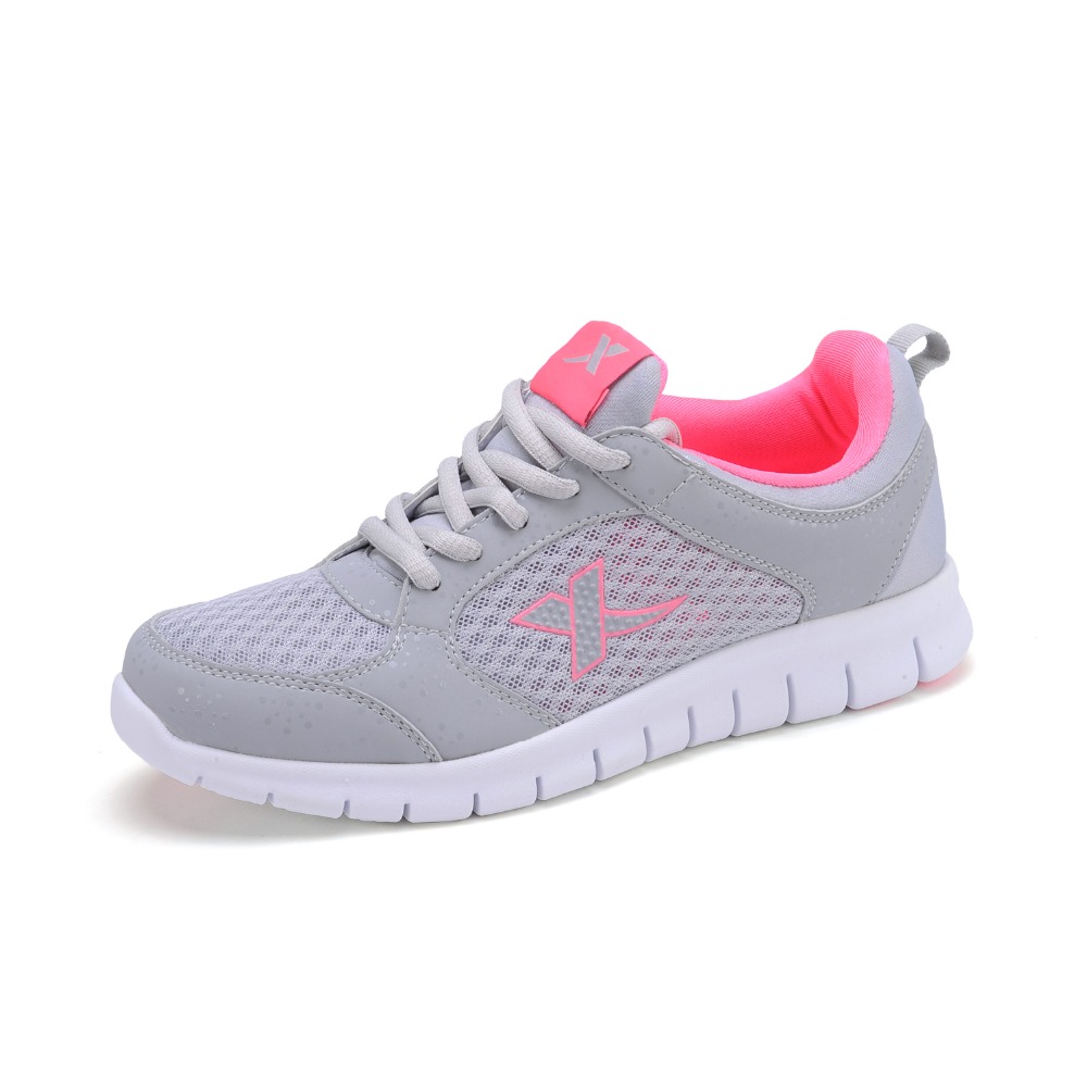 Xtep Brand Breathable Sport Running Shoes Woman Athletic Gym Sneakers Cross-trainers sapatos for Valentine's Gifts 985118119930