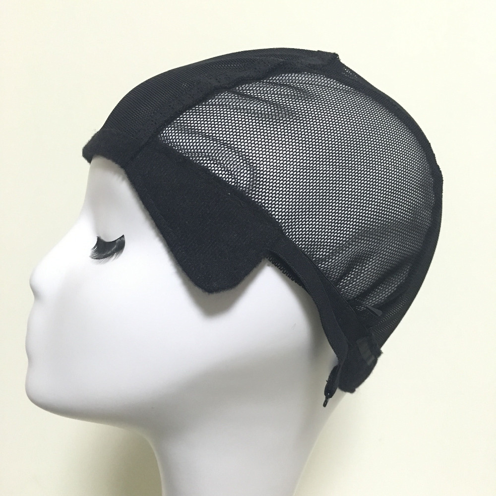 Free shippingGlueless Lace Wig Cap For Making Wigs With Adjustable Straps Weaving Caps For Women Hair Net & Hairnets Easycap6026