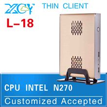 Intel atom N270 Fanless mini pcs desktop computer networking N270 motherboard support video film can optional