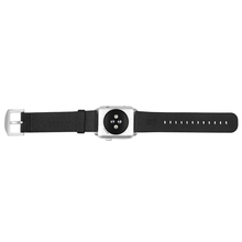 Black Band 42mm Baseus Modern Series Classic Buckle Genuine Leather Watchband for Apple Watch