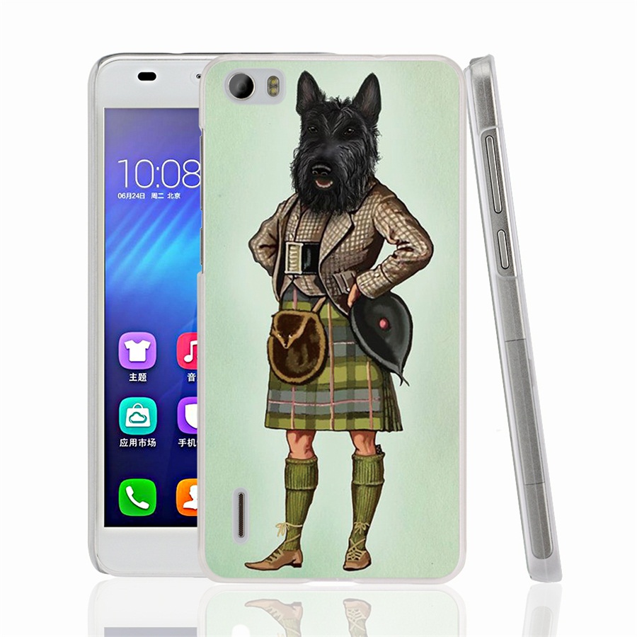 22909 Scottie Dog font b Kilt b font scottish terrier Animal Cover phone Case for sony