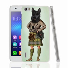 22909 Scottie Dog font b Kilt b font scottish terrier Animal Cover phone Case for sony