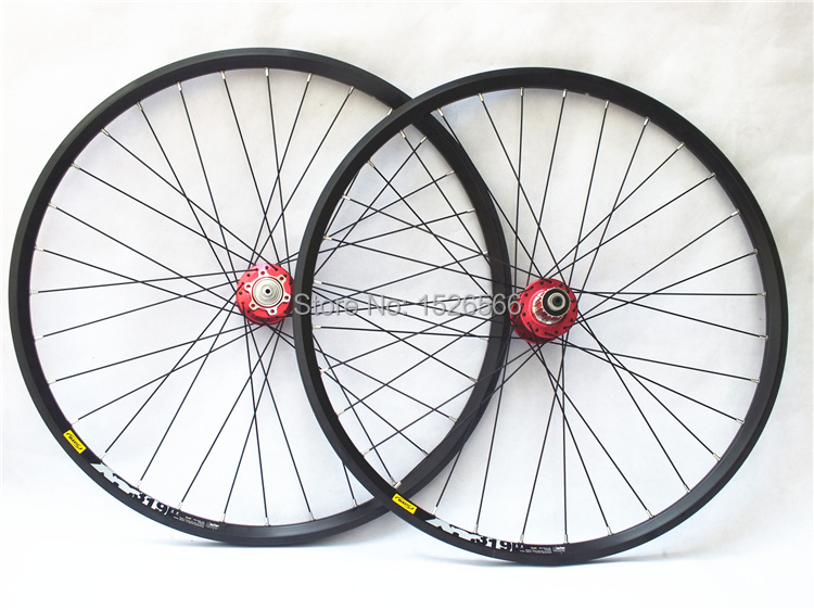 26/29 inch / 650mm black circle brake disc brake mountain bike bicycle wheel hub bearing 319 deltcate quick release