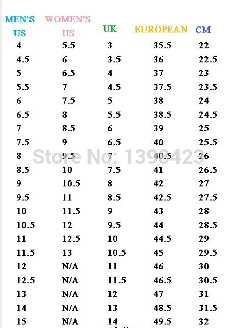 sizechart