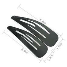 2015 Hot Sale 20pcs Baby Hair Snap Clips accessories for women Black hairgrips Barrettes Head hairpins