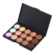 Hot New High Quality 1pc New Professional 15 Color Make Up Cream Camouflage Concealer Palette