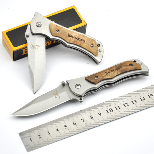 Browning 339 pocket hunting Knife outdoor survival folding knife Hardened 57HRC 440C