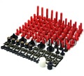Free Shipping Motorcycle Aluminium Fairing Bolts Fastener Clips Screw For XJR1300 XJR1200 FJR1200 FJR1300 2008 2009