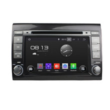 HD 1024*600 Quad Core 1.6G CPU 16GB Android 5.1.1 Car DVD Player Radio GPS Navi Stereo for Fiat BRAVO 2007 2008 2009 2010-2012