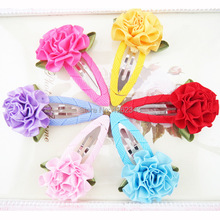 2pcs Baby Girls love Hair Clip Band Hairpins Toddler Kids Flower Fashion Gift 6 Colors BB children’s birthday gift